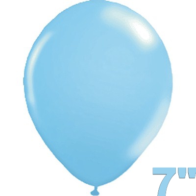 Balo Liso Azul Claro 7 c/50 unid. - Balloontech
