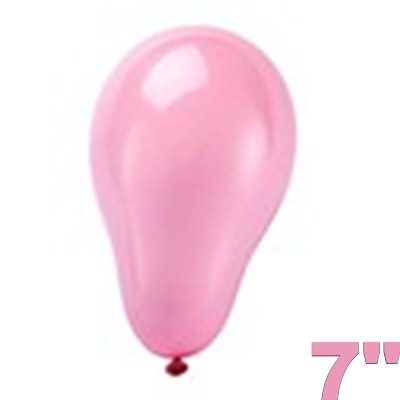 Balo Liso Rosa Claro 7 c/50 unid. - Balloontech