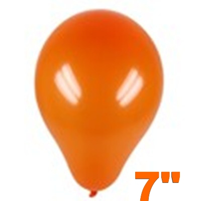 Balo Liso Laranja 7 c/50 unid. - Balloontech