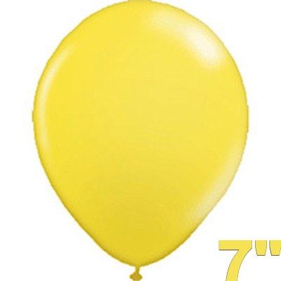 Balo Liso Amarelo Limo 7 c/50 unid. - Balloontech