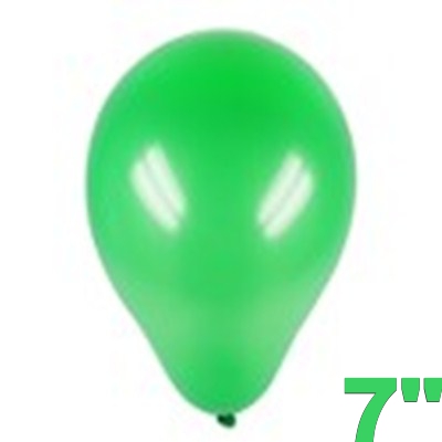 Balo Liso Verde Citrus 7 c/50 unid. - Balloontech