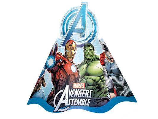 Chapu Aniversrio Avengers [Os Vingadores] (8 unid.) - Regina