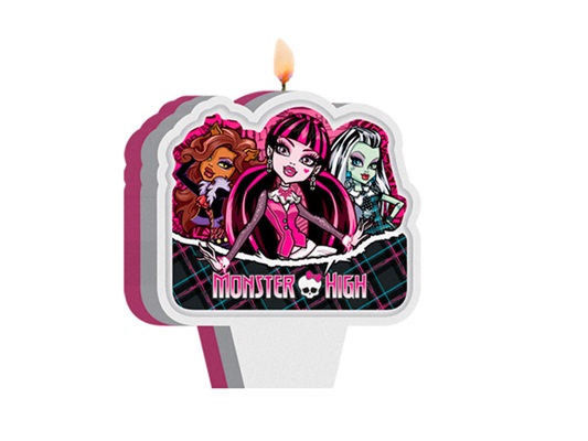 Vela Plana Monster High - Regina