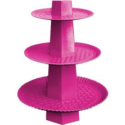 Baleiro 3 Andares Fucsia/Pink - UltraFest
