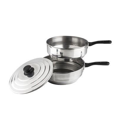 Panela Banho Maria Alumnio - Caparroz