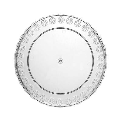 Prato Cristal 320mm - Trs Triangulos
