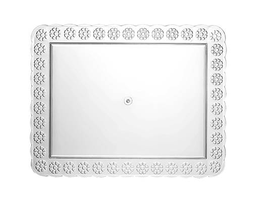 Bandeja Cristal 275x355mm - Trs Tringulos