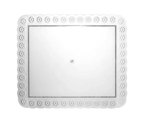 Bandeja Cristal 330x390mm - Trs Tringulos