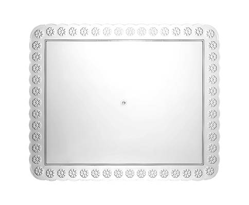 Bandeja Cristal 390x480mm - Trs Tringulos