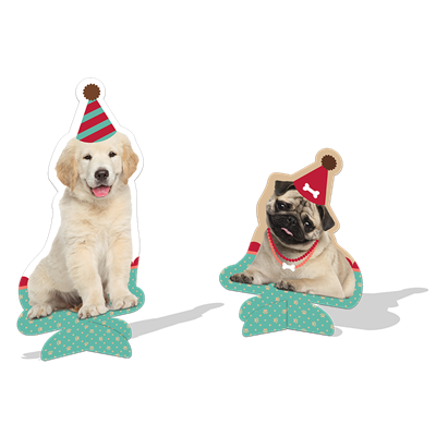 Decorao de Mesa Dogs c/8 unid. - Festcolor