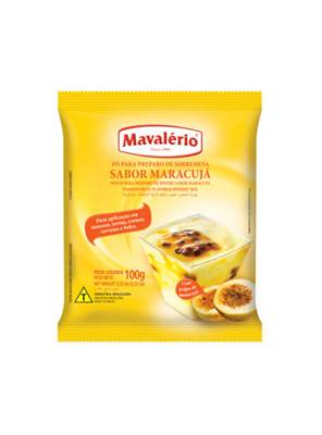 P p/ Preparo de Sobremesa Sabor Maracuj 100grs - Mavalrio