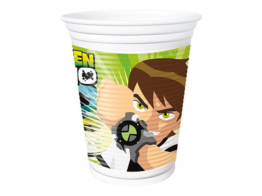 Copo Plstico 200ml Ben 10 Forever (08 unid.) - Regina