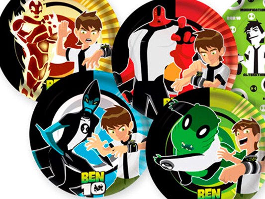 Prato Ben 10 Forever (08 unid.) - Regina
