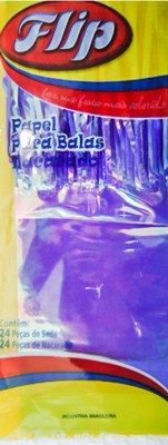 Papel para bala Nac. Lils (24 unid.) - Flip Festas
