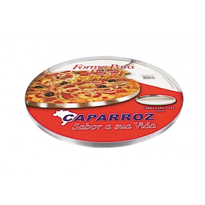 Forma Pizza 30x1,5cm Alumnio - Caparroz