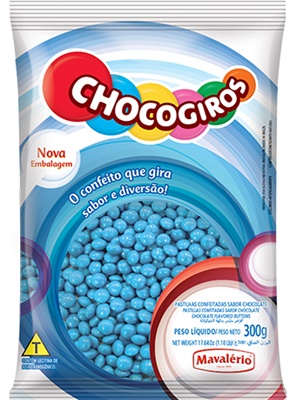 Chocogiros Azul 300grs - Mavalrio