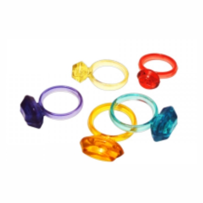 Brinquedo Anel Cristal c/20 unids. - Dod