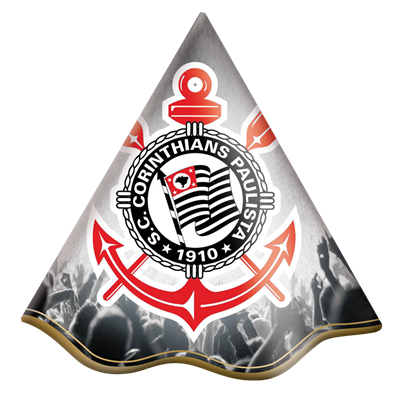 Chapu Corinthians (08 unid) - FestColor