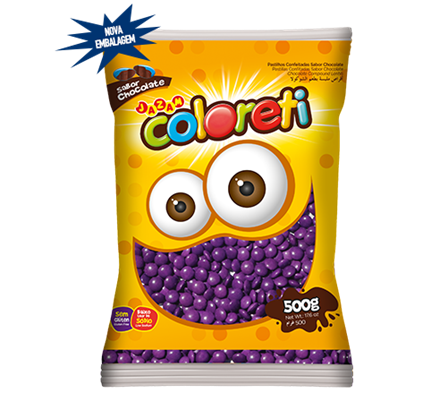Disquete Coloreti Mini Lilas 500g - Jazam
