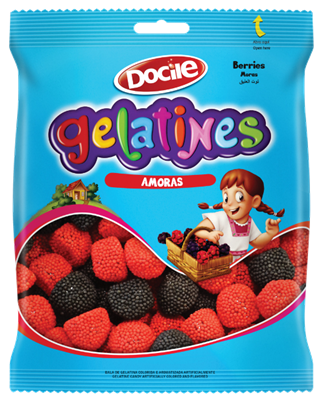 Bala Gummies Amora 80grs - Docile