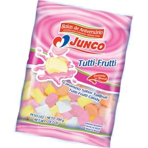Bala de Aniversrio Tutti Frutti 400g - Junco