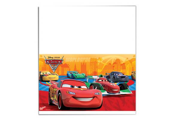 Toalha Plstica Cars 2 - Regina