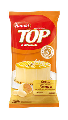 Cobertura Chocolate Branco - 2.1Kg Harald Top Gotas