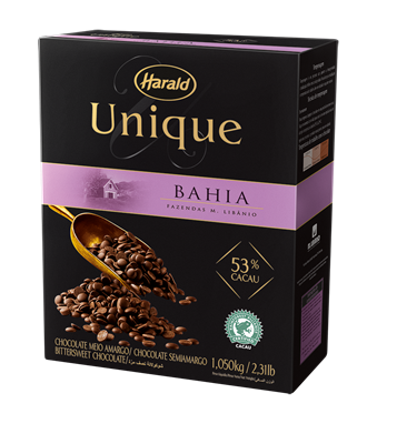Chocolate Amargo 53% Cacau 1,050kg - Harald Melken Unique