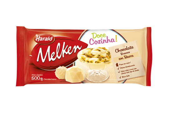 Chocolate Branco Melken 500grs - Harald