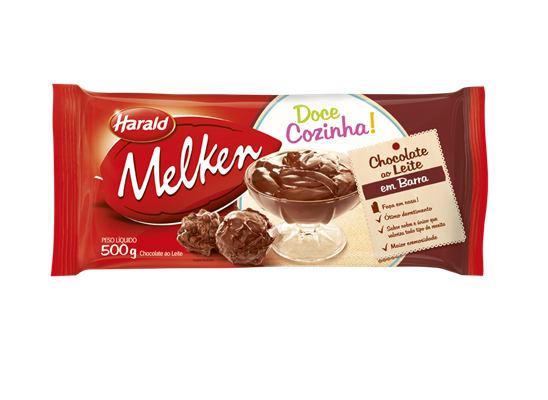 Chocolate Ao Leite 500g - Harald Melken