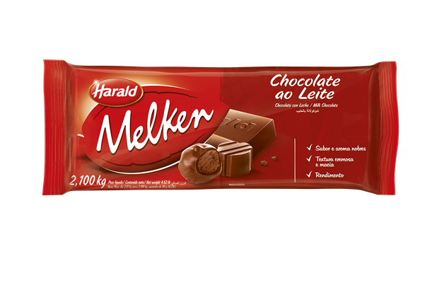 Chocolate Melken Ao Leite 2,1Kg - Harald