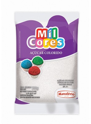 Acar Colorido Branco 500g Mil Cores - Mavalrio