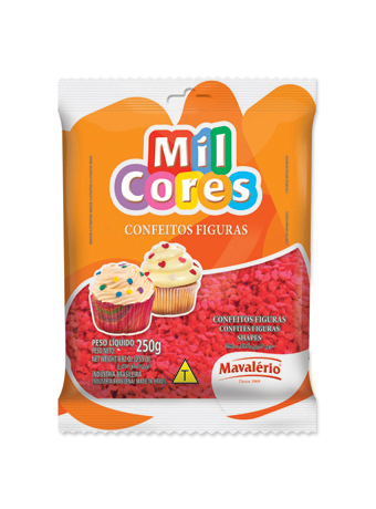 Confeito Figura Boquinha 250g - Mavalrio