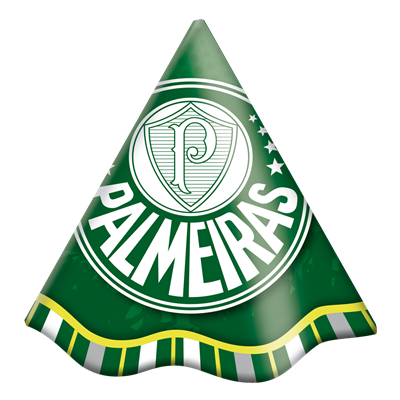 Chapu Palmeiras - Festcolor (8 unid.)