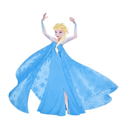 Mini Painel Elsa Frozen Ref: 05018 - Piffer