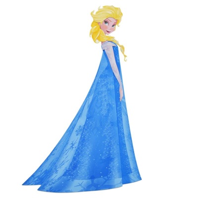 Mini Pesonagem Elsa Frozen c/6 unid. Ref: 05024 - Piffer