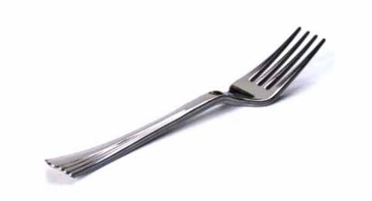 Garfo Requinte Refeio c/ 10 unid. - Prafesta