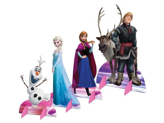 Decorao de Mesa Frozen (08 unid].) - Regina