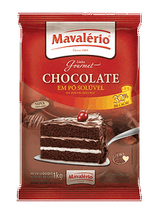 Chocolate em P 32% Cacau - 1 Kg. Mavalrio