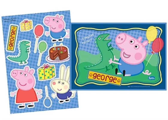Kit Decorativo George Pig - Regina