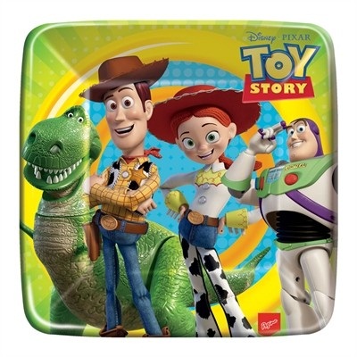 Prato Aniversrio Toy Story No Espao - Regina (8 unid.)