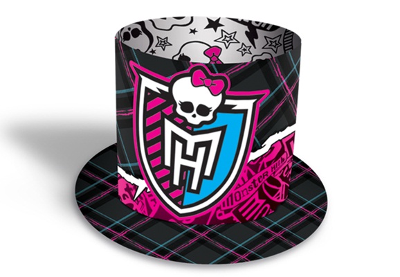 Cartola Caixa Para Viagem Monster High (8 unid.) - Regina