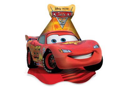 Chapu Aniversrio Cars 2 (8 unid.) - Regina