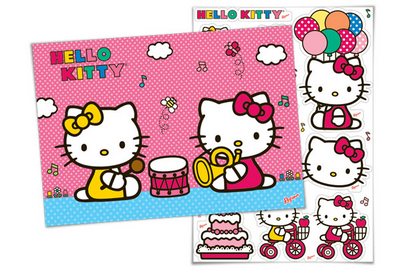 Kit Decorativo Hello Kitty -  Regina