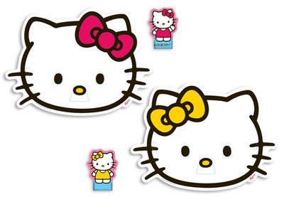Mscara Hello Kitty (6 unid.) - Regina