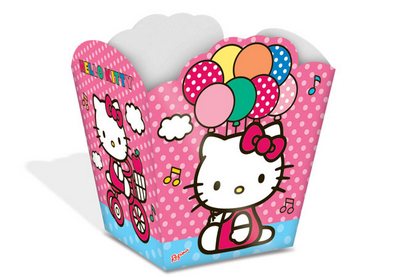 Cachepot Hello Kitty (8 unid.) -  Regina