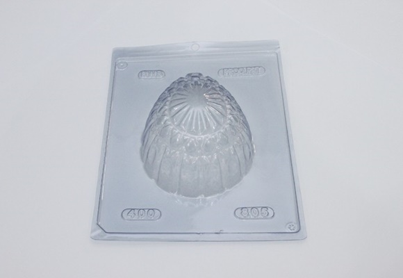 Forma de Silicone Ovo Trabalhado 400grs - BWB