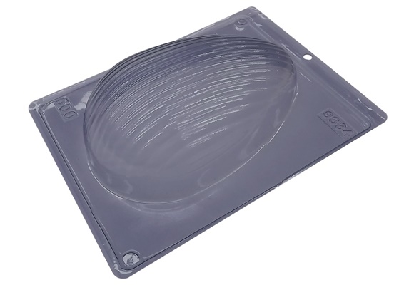 Forma de Silicone Ovo Texturizado Ondas 500grs - BWB