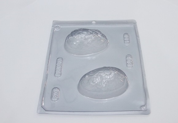 Forma de Silicone Ovo Flores 100grs - BWB