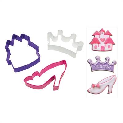 Cortadores Princesas c/ 3 peas - Wilton